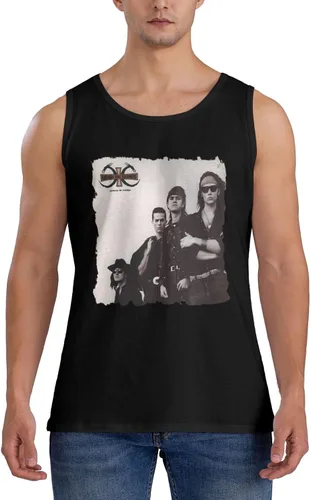 Vista 6 de Heroes Del Silencio Senderos De Traicion Tank Tops Hombre Verano Algodón Comodidad Cuello Redondo Camiseta Sin Mangas