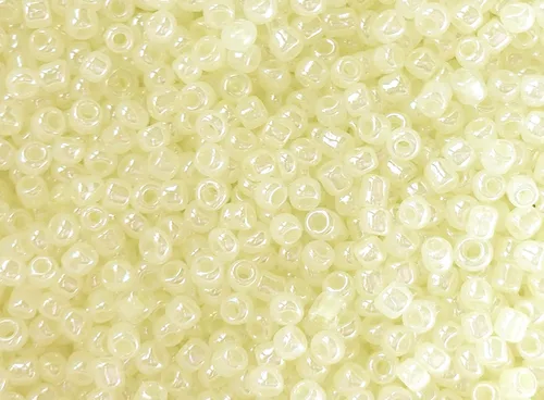 Vista 49 de Tamaño de las cuentas de semillas: 11/0 50 gr / 1.76 oz (ámbar plateado forrado)