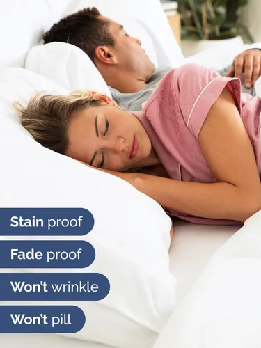 Vista 4 de Sábanas individuales de bolsillo extra profundo, sábanas transpirables y refrescantes de 3 piezas, juego de sábanas de lujo para hotel, suaves, sin