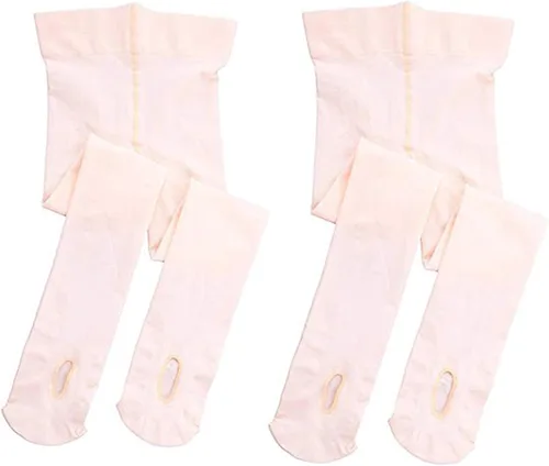 Vista 9 de Stelle Medias de ballet convertibles y de transición para niñas pequeñas Rosa ballet