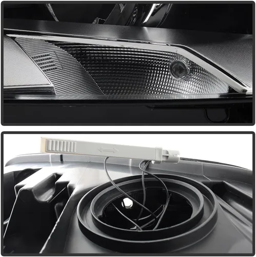 Vista 5 de ACANII - Para [modelo halógeno] 2012 2013 2014 2015 Volkswagen Passat faros delanteros reemplazo conductor y pasajero
