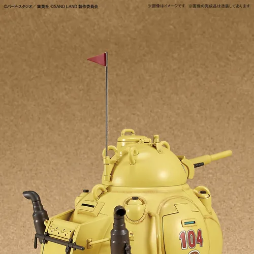 Vista 14 de Bandai Hobby - Sand Land - Sand Land Tank 104, Bandai Spirits - Kit de modelo a escala 1/35