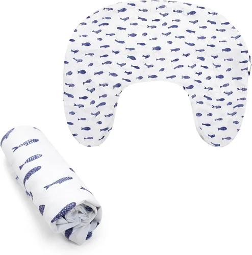 Vista 12 de Funda para Almohada de Lactancia Boppy - Suave, Lavable y Hipoalergénica de Microfibra para Almohada de Bibernón y Lactancia