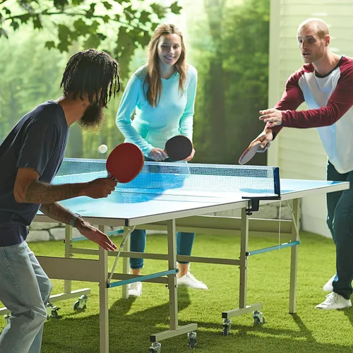 Vista 7 de Franklin Sports Paletas de tenis de mesa - Pala de goma - Pala de ping pong