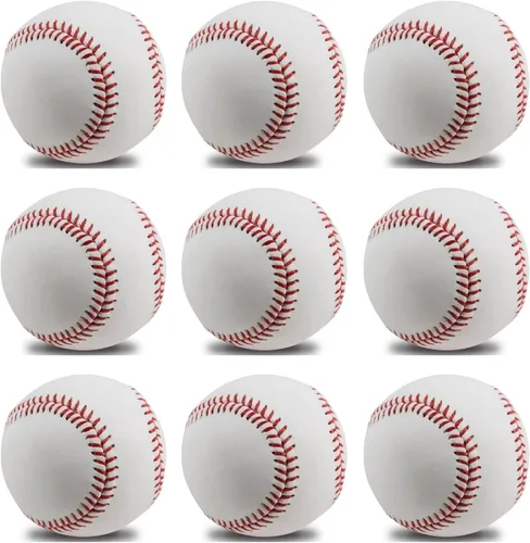Vista 8 de Béisbol, Béisbol de Práctica, Béisbol para Jóvenes Adolescentes/Adultos Jugadores Pelota de Entrenamiento, Lanzamiento Seguro