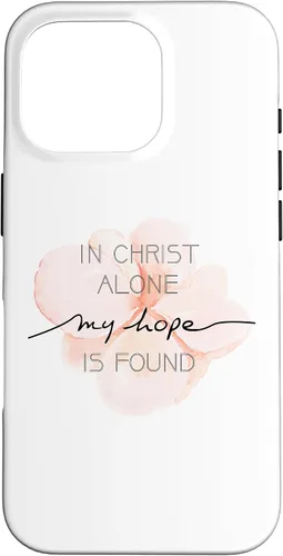 Vista 20 de in Christ Alone My Hope is Found Jesus Christian Phone Case for iPhone 17