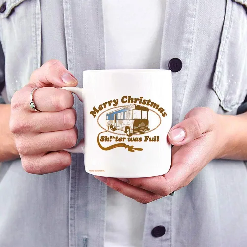 Vista 485 de Trend Setters Friends the Television Show – 25 años – Mercancía oficial – Taza de café o té de cerámica blanca de 11 onzas – perfecta para regalar