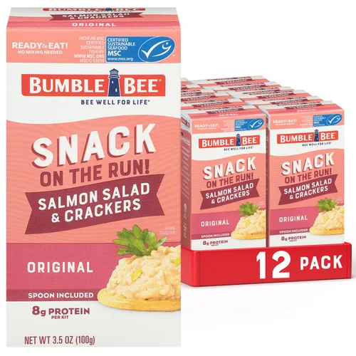 Vista 11 de Ensalada de atún Bumble Bee con galletas saladas - Sin grasa - 3.5 oz (Paquete de 3)