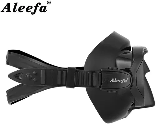 Vista 2 de Máscara de buceo miopía – Lente de vidrio templado, antivaho y gafas de natación miopía (-1.0 a -9.0)