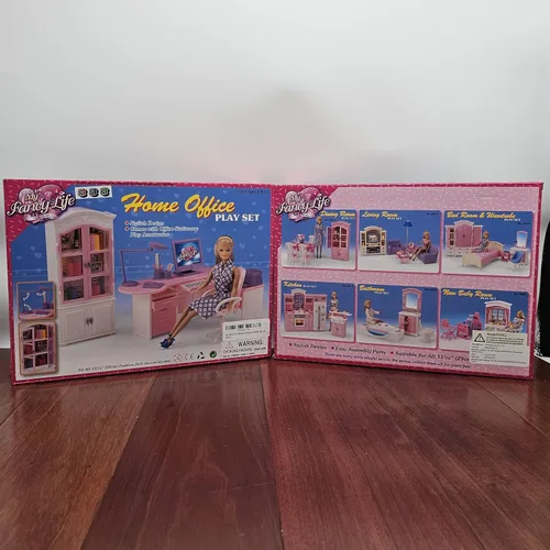 Vista 2 de My Fancy Life - Juego de muebles de casa de muñecas para muñeca de moda de 11.5 pulgadas.