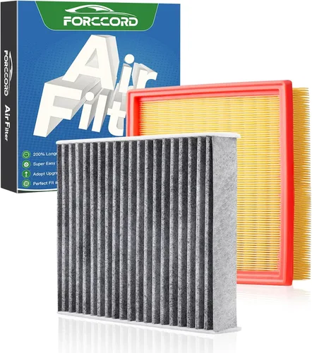 Vista 64 de Filtro de aire de motor y cabina apto para Mazda 3 2019-2026, CX-30 2019-2026, CX-50 2023-2026 (CX50 no para híbrido). Filtro de cabina de carbón