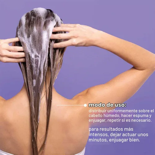 Vista 6 de milk_shake Silver Shine Light Shampoo Gently Mutes Yellow Tones