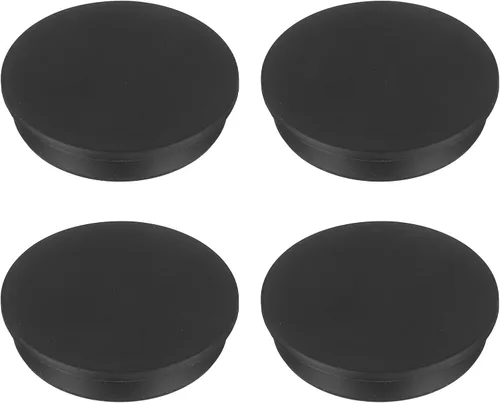 Vista 136 de MECCANIXITY - Tapones de silicona en forma de T (26mm, 1 pulgada de diámetro), color negro