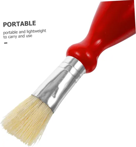 Vista 8 de Pinceles profesionales de pintura al óleo 6pcs pinceles de pintura de Sable para dibujar mango fácil de agarrar