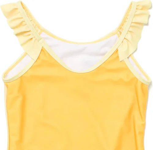 Vista 6 de Disney Princesa Cenicienta Belle Tiana Jasmine Traje de baño de una pieza para niñas pequeñas a niños pequeños