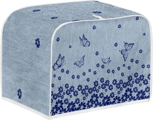 Vista 14 de Coldinair Cubierta para tostadora de dos rebanadas con estampado de aguacate, cubierta de electrodomésticos pequeños con diseño de frutas