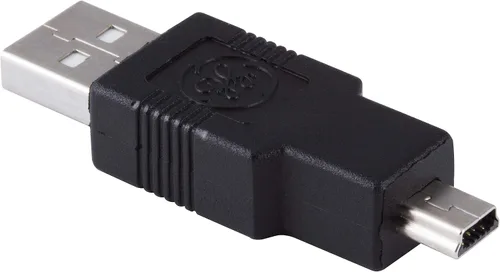 Vista 6 de GE Kit adaptador universal USB 2.0, cable de extensión macho A a hembra, 4 adaptadores incluidos: A macho a B macho, 4 pines, 5 pines, A macho a