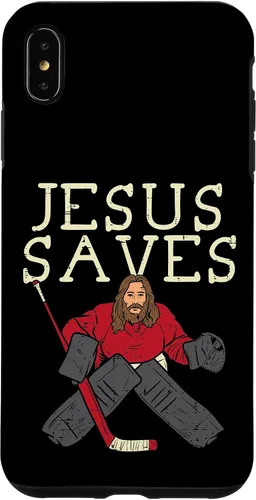 Vista 11 de Jesus Save Ice Hockey Goalie Religious Christian Goaltender Case for iPhone 17