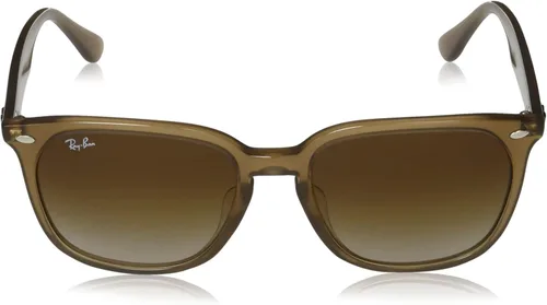 Vista 2 de Ray-Ban RB4362f - Gafas de sol cuadradas de corte bajo