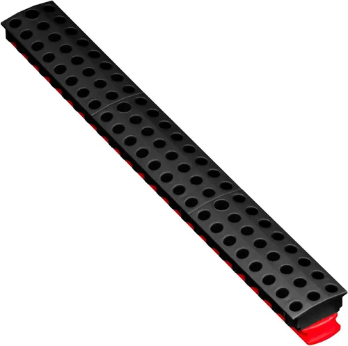 Vista 12 de Ernst Manufacturing Barra de 60 brocas para herramientas con base magnética, almacenamiento y organizador de brocas hexagonales de 1/4 pulgadas