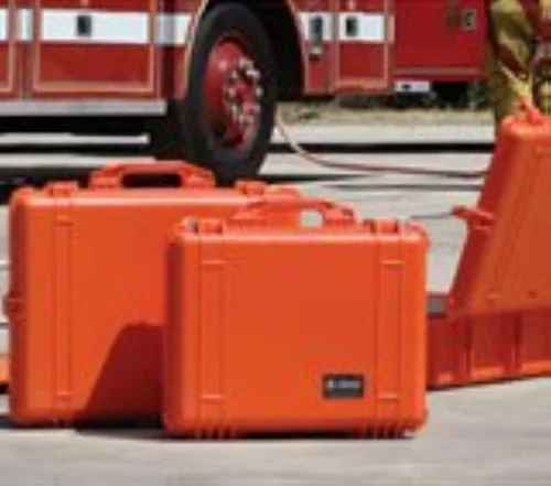 Vista 8 de Pelican 1550 EMS Estuche con organizador y divisor (naranja)