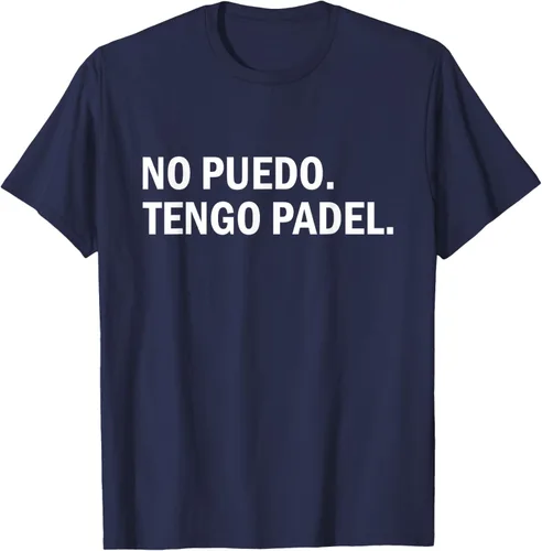 Vista 80 de Camiseta de jugador divertido No Puedo Tengo Padel Hobby