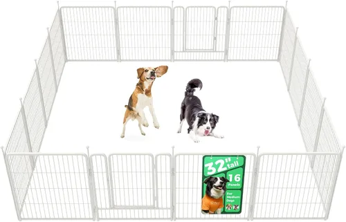 Vista 23 de FXW Rollick - Corralito para perros para patio, campamento con casa rodante, patentado, 24 pulgadas, 2 paneles Fácil instalación, resistente