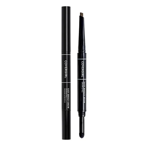 Vista 3 de CoverGirl Easy Breezy Brow, Fill+Define Lápices [505] Marrón intenso 2 unidades (paquete de 3)