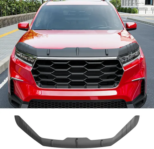 Vista 11 de powoq Deflector de capó compatible con Jeep Wrangler JK 2007-2018