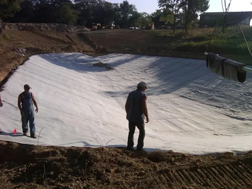 Vista 9 de 5oz Heavy Duty Non-Woven Geotextile Fabric for French Drain, Driveway, Soil Stabilization & Weed Control(White,1mx2m/3.3ftx6.5ft)