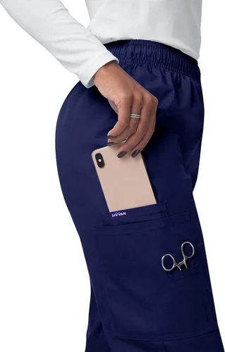 Vista 5 de Sivvan uniforme con pantalones cargo (disponibles en 12 colores)