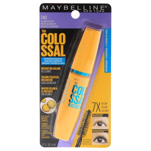 Vista 9 de Máscara impermeable The Colossal Volum' Express de Maybelline New York, 0.27 onzas