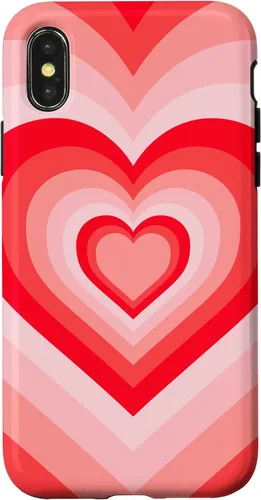 Vista 5 de Love Heart Coffee Latte Red Cute Valentines Day Phone Case for iPhone 17