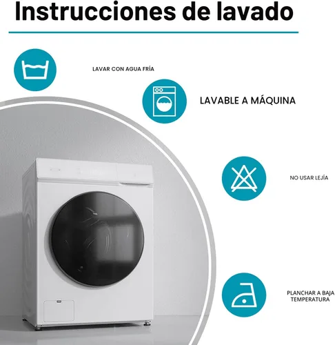 Vista 7 de Hiasan - Mantel cuadrado sólido impermeable y a prueba de derrames, es lavable y está hecho de poliéster para cocina y comedor, color aguamarina, 30