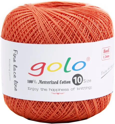 Vista 81 de Golo - 3 bolas de hilo de ganchillo tamaño 10, hilo de crochet para tejer a mano 102