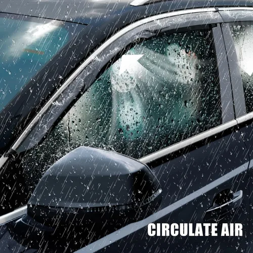Vista 4 de 94072 Visores de ventana a prueba de sol e impermeables, protectores de lluvia y deflectores de reemplazo para Dodge Journey 2008-2020