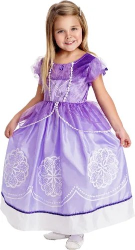 Vista 3 de Little Adventures Disfraz de princesa de amuleto morado