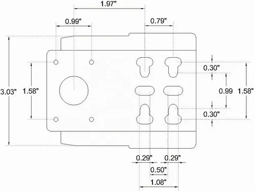 Vista 7 de Kit de rotisería de reemplazo con parrilla universal Onlyfire - Varilla hexagonal / motor eléctrico de acero inoxidable