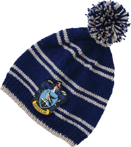 Vista 4 de Ravenclaw Hogwarts House Beanie Hat Kit Harry Potter Wizarding World Kits de tejido