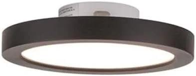 Vista 2 de WAC Lighting, Redondo LED Energy Star Montaje empotrado 3500K en negro