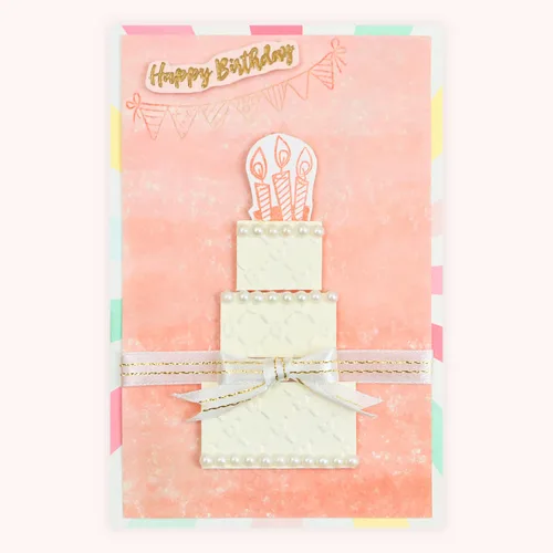 Vista 4 de BiraBira - Punzón rectangular, 2 5/8" x 1 7/16" para manualidades de papel y álbumes de recortes Crear etiquetas de regalo, hacer adornos