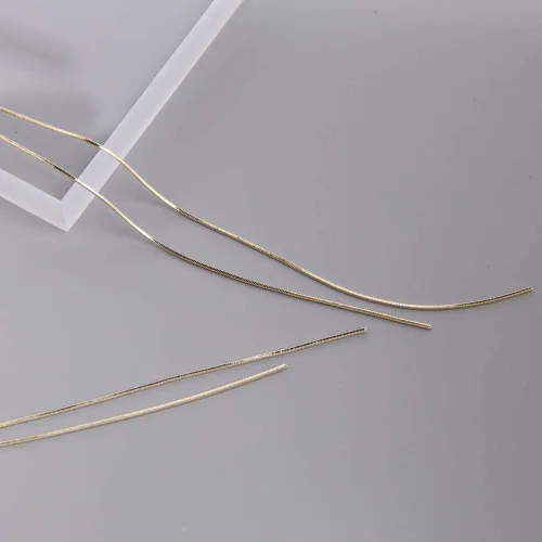 Vista 5 de YESLADY - Pendientes largos y elegantes con borlas para mujer y niña