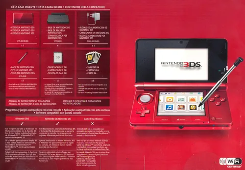 Vista 3 de NINTENDO 2200249 CONSOLE 3DS METALLIC RED