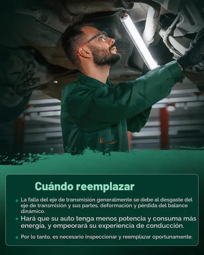 Vista 6 de SCITOO 45.96"/1167.5 MM Conjunto de eje de transmisión trasero Eje propulsor compatible para Chevy S10 1994-2003, para GMC Sonoma 1994-2003 15043842