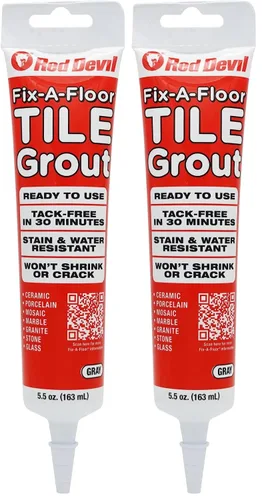 Vista 8 de Fix-A-Floor Lechada para azulejos - Almendra - 5.5oz. Tubo de compresión