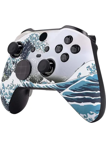 Vista 3 de Custom Elite Series 2 Controller Compatible With Xbox One, Xbox Series S, and Xbox Series X (Waves)