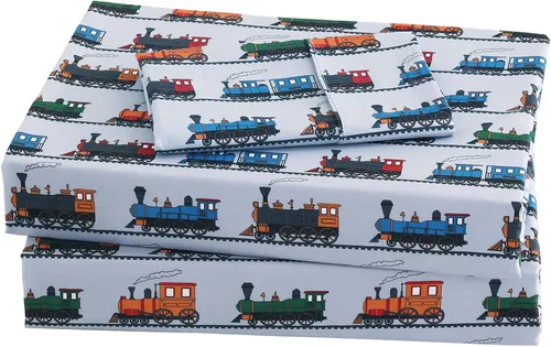 Vista 19 de Viviland 3 Pieces Boys Twin Sheets Set Kids, Baseball Printed Sheets