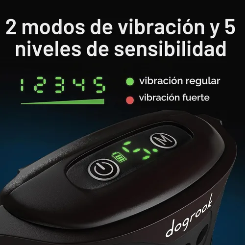 Vista 4 de Dogrook Humane - Collar de ladrido recargable sin golpes y pitido para perros