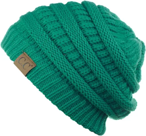 Vista 356 de C.C Trendy Warm Chunky Soft Stretch Cable Knit Beanie