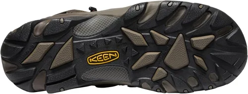 Vista 5 de KEEN Utility Lansing Mid Steel Toe Botas de trabajo impermeables para hombre marrón (Cascade Brown/Brindle)